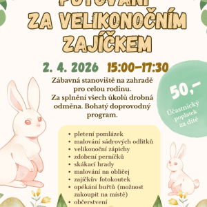 Putování za velikonočním zajíčkem